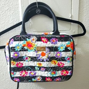 Betsey Johnson Floral Weekender Cosmetic Bag